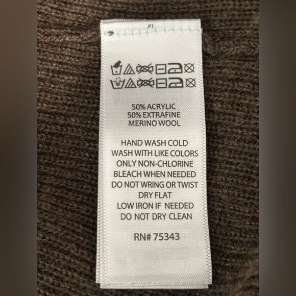 Nanette Lepore Merino Wool Blend Open Cardigan Sweater Quiet Luxury Sz Small - Picture 8 of 8